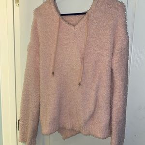 WARM & COZY LIFESTYLE Blush Pink Hoodie